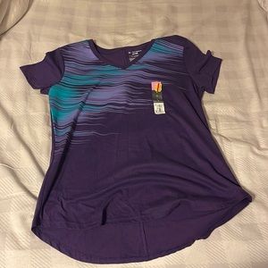 Womens Size S, purple athletic t-shirt